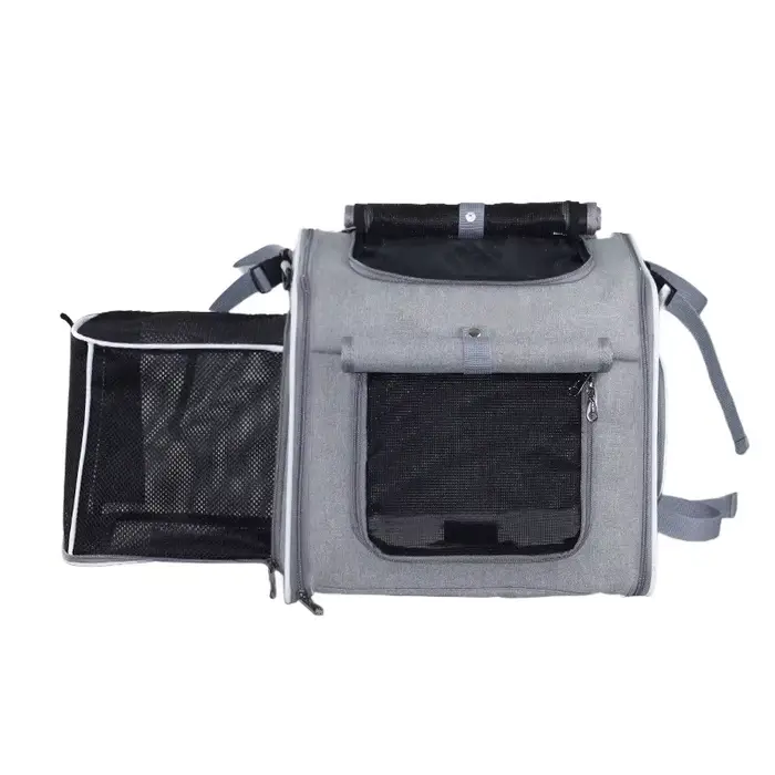 Panier de vélo pour chien ou chat, sac à dos de transport pour animaux de compagnie extensible à par
