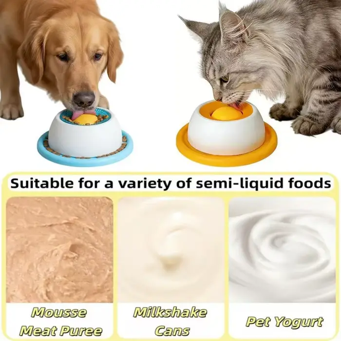 Assiette à lécher pour animaux de compagnie