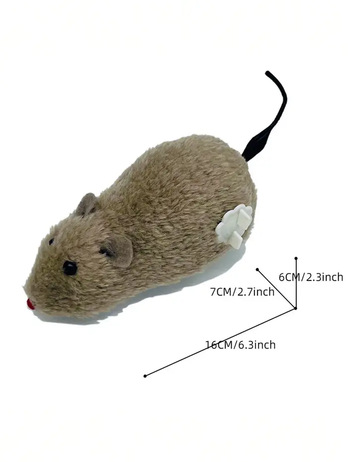 Souris à longue queue, jouets en peluche pour chat pour le nettoyage et le nettoyage des dents, joue