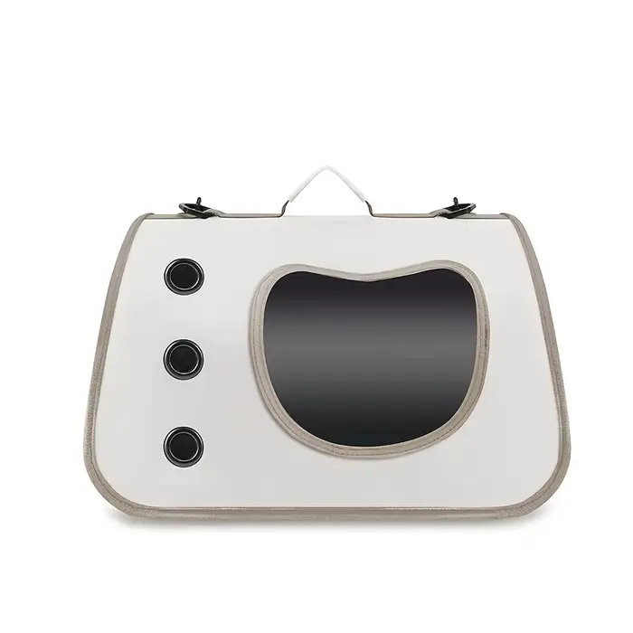 Sac de transport portable pour petits chiens et chats, sac pliable pour chat d'extérieur, sac à band