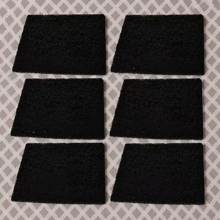 Filtres de fraîcheur pour litière pour chat, 6 pièces, charbon actif, éliminateurs d'odeurs, lavable