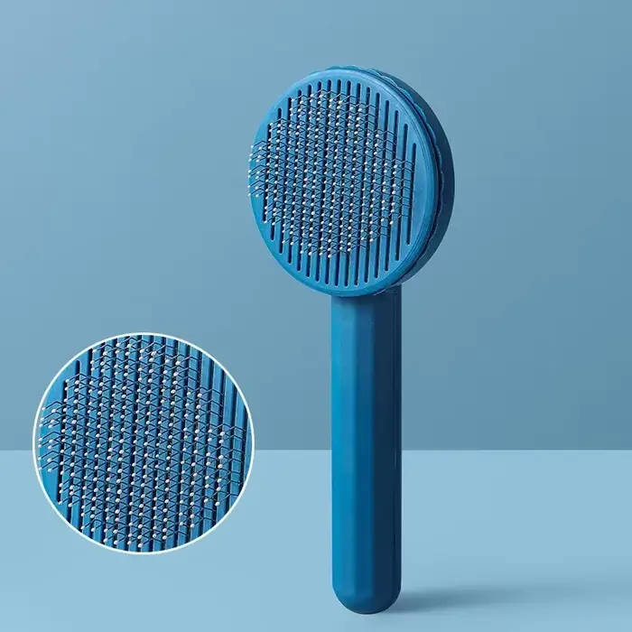 Brosse à cheveux pour chien et chat, peigne de toilettage et de soin pour chat, peigne en acier inox