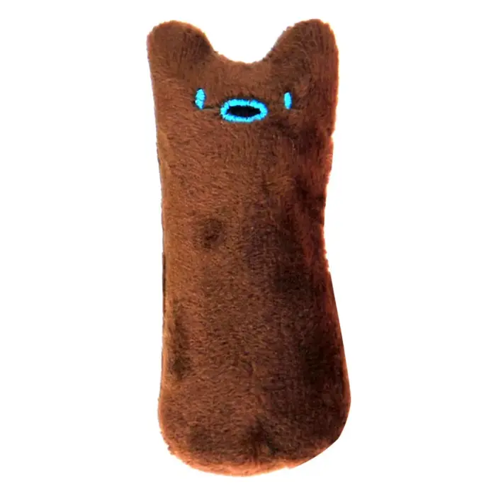 Jouet interactif en peluche à la catnip pour chats, amusant, vocal, pour la dentition, avec griffes,
