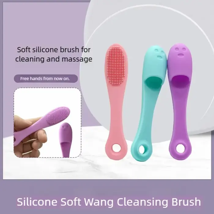 Brosse à dents à doigt pour chats