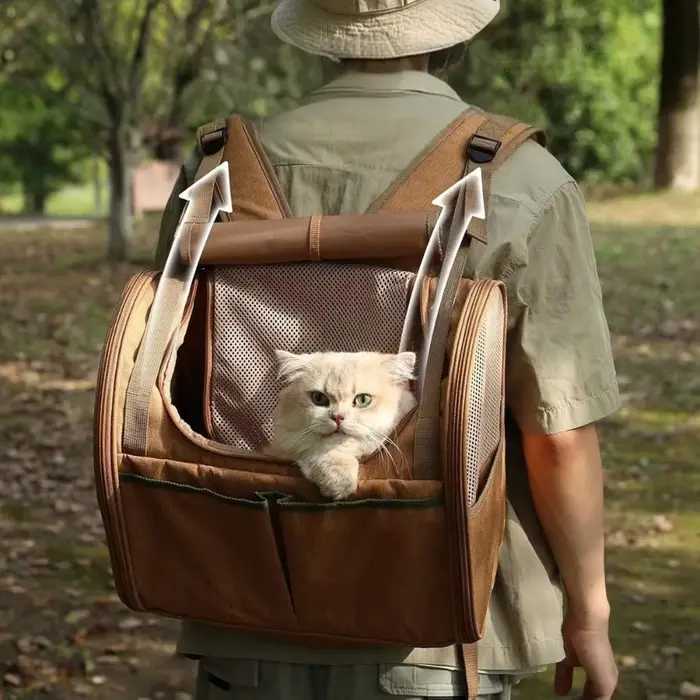 Sac à dos d'extérieur pour chat