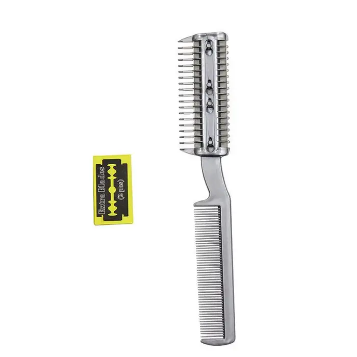 Tondeuse et peigne de toilettage pour animaux de compagnie avec 2 lames
