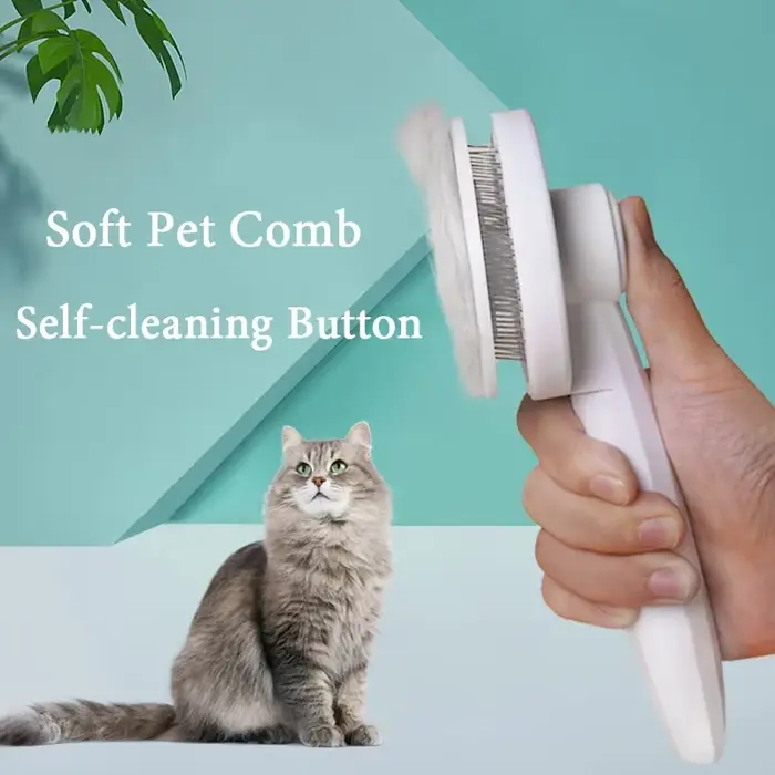 Brosse de nettoyage des poils de chat, peigne d'épilation des poils de chien, outil de toilettage po
