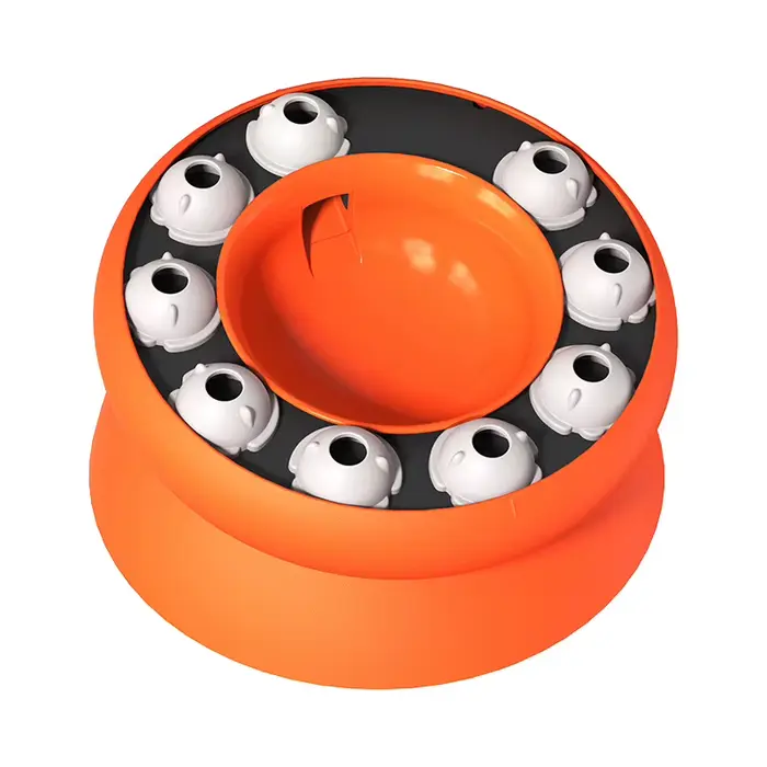 Jouet Puzzle pour Chat – Gamelle Anti-Glouton Interactif et Amusant – Ralentit la Mangeoire des Anim