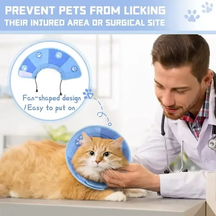 Collier Cône Réglable pour Chat et Chien