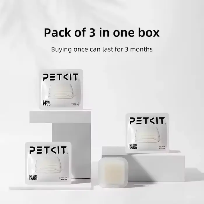 PETKIT N50 deuxième génération de cubes déodorants pour PURA MAX boîte à litière pour chat fournitures pour animaux de compagnie automatiques chats puramax2 pièces désodorisant