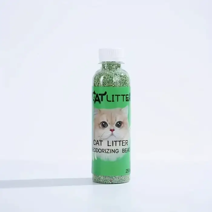 Perles désodorisantes pour litière de chat, parfum confortable, désodorisation aromatique, nettoyage