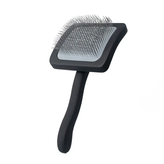 Brosse professionnelle pour chien, brosse de toilettage douce avec picots en acier inoxydable, outil