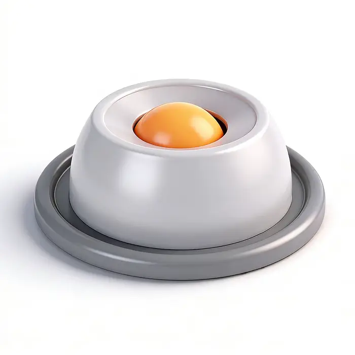 Bol interactif pour chat, jouet d'alimentation lente pour chat, design antidérapant, bol d'alimentat