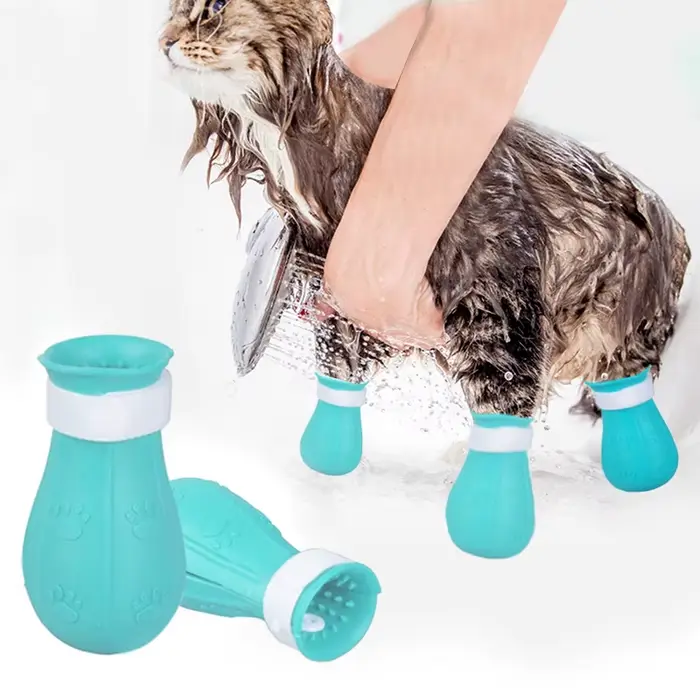Chaussures de bain anti-rayures pour chat