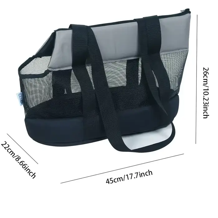 Sac de transport respirant portable pour animaux de compagnie, sac à main Electrolux pour chats et c