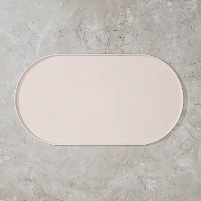 Tapis d'alimentation pour chat avec design antidérapant et imperméable, tapis pour nourriture pour a