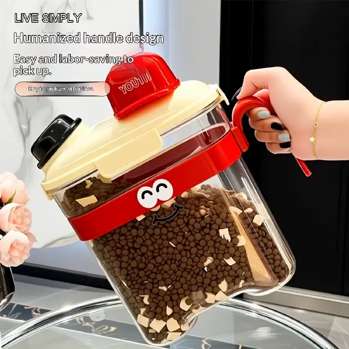 Boîtes de rangement pour nourriture pour chats