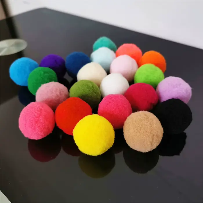 Jouets d'entraînement pour chat, 10/20/30 pièces, chatons créatifs, Mini pompons, jeux, balle en pel