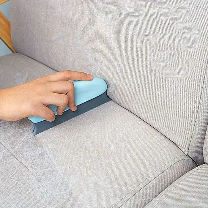 Brosse efficace pour enlever les poils d'animaux pour chats et chiens - Élimine en douceur la laine et nettoie la fourrure pour une maison bien rangée et propre