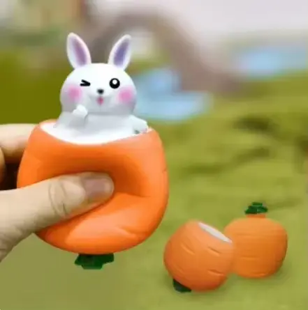 Nouveau jouet Squishy anti-Stress pour chat, balle anti-Stress à pression lente en PU, ornements de 