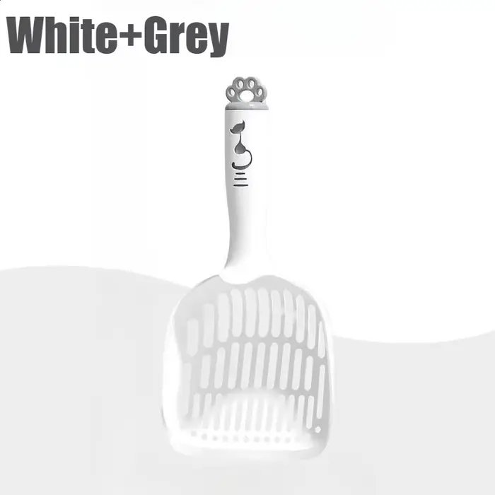 Pelle à litière pour chat, pelle à litière à grille pour urine de chat, fournitures de nettoyage pou