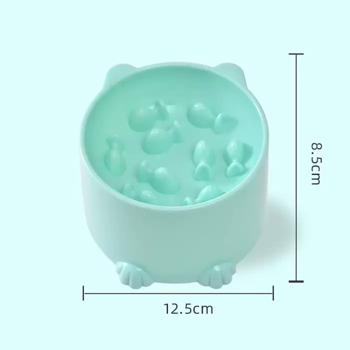 Bol anti-étouffement surélevé pour animaux de compagnie, protection du cou, pour chat et chien, pour