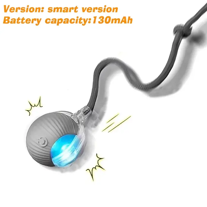 Nouveau jouet interactif de balle de chat, boule de chat roulante automatique Rechargeable, jouet in