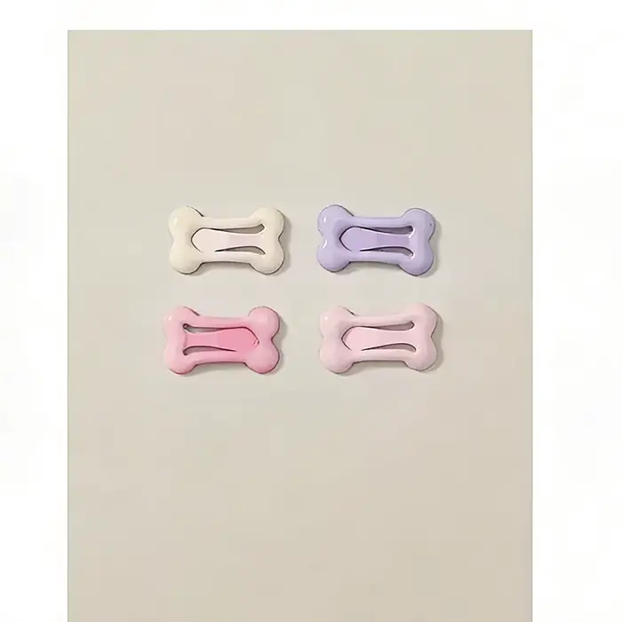 Épingles à cheveux pour chien tendance, pinces antidérapantes pour franges, accessoires de toilettag