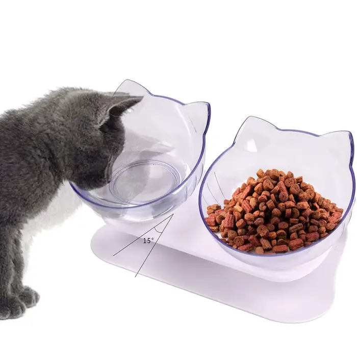 Bols pour chat bol d'alimentation pour animaux de compagnie bol d'eau pour chat Durable résistant au
