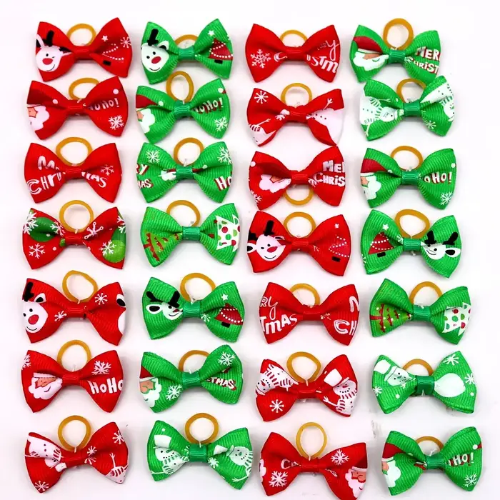 Nœuds de toilettage pour chiens, 10/20 pièces, mélange de couleurs, accessoires pour petits chiens, 