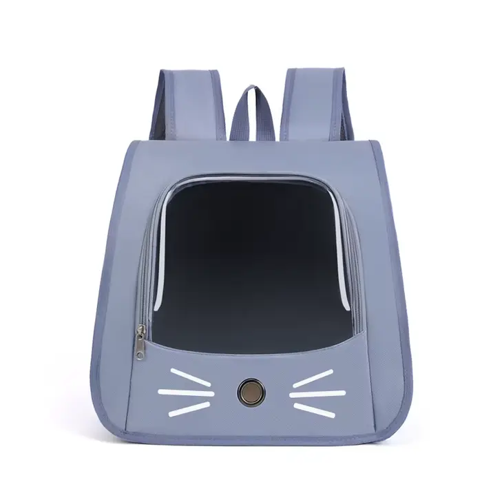 Sac de Transport multifonctionnel pour chat, sac à dos pour chat, sac à bandoulière Portable respira