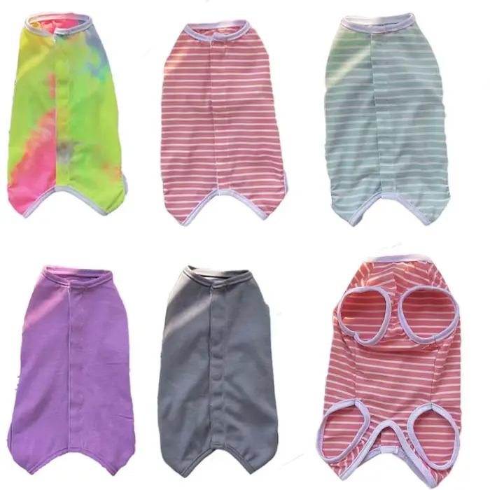 Filles chien Pyjamas chiot chat vêtements enveloppé ventre chien combinaison Pyjamas pour petits chi