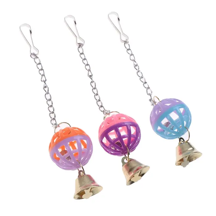 Jouets pour oiseaux de compagnie mignons, perruche d'escalade, morsure, mâcher avec frontal swing, c