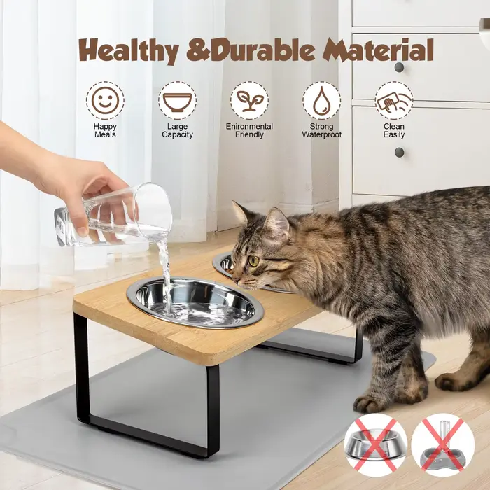 Bol surélevé pour chat