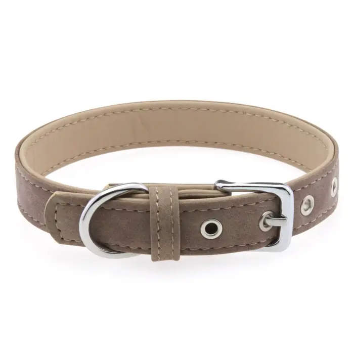 Collier vintage pour animaux de compagnie, collier et laisse durables pour chien, collier réglable p