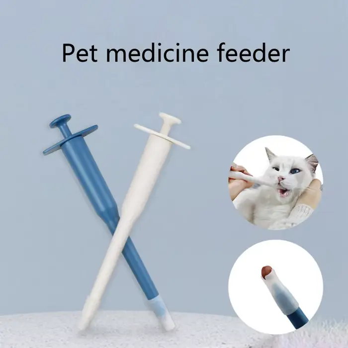 Seringue pour animaux de compagnie, pilulier, distributeur de médicaments, eau, lait, alimentation, 
