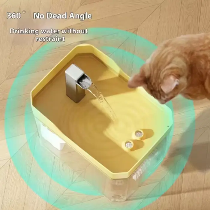 Fontaine à eau pour chat avec filtre automatique
