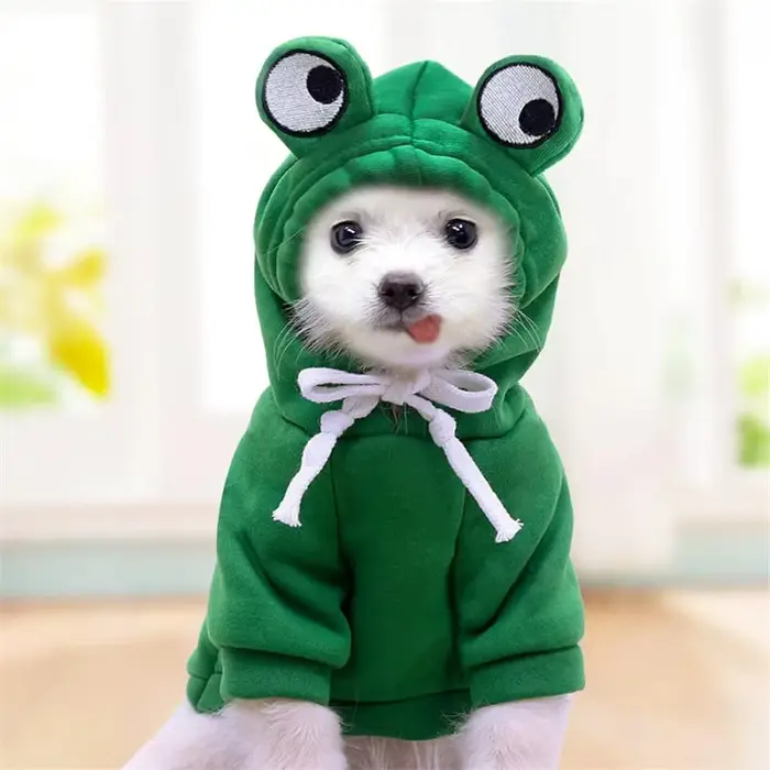 Sweat à capuche pour animaux de compagnie, vêtements pour chiens, bouledogue français, vêtements pou