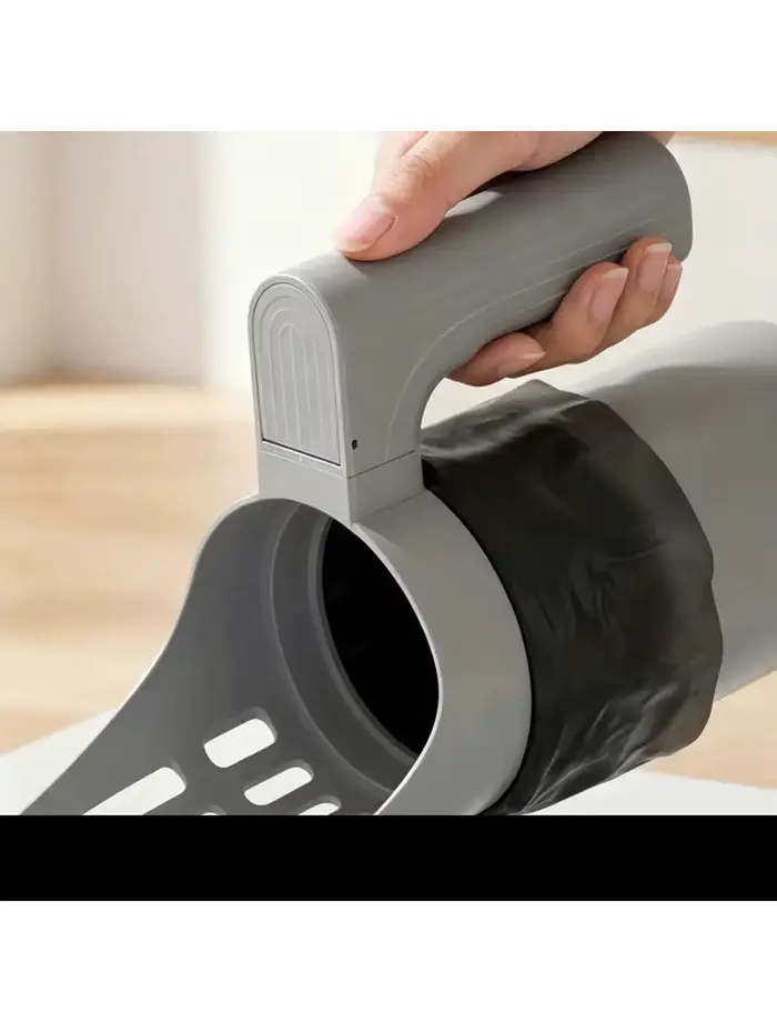 Cuillère à litière pour chat de grande capacité, conception sans contact, facile à nettoyer, adaptée
