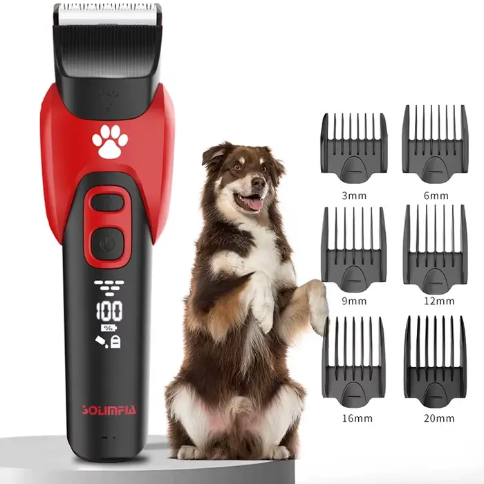 Tondeuse électrique professionnelle pour animaux de compagnie, rasoir pour grands chiens, Rechargeab