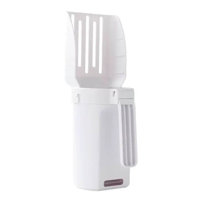 Pelle à litière pour chat intégrée, type intégré détachable, pelle d'élimination des caca de chat, o