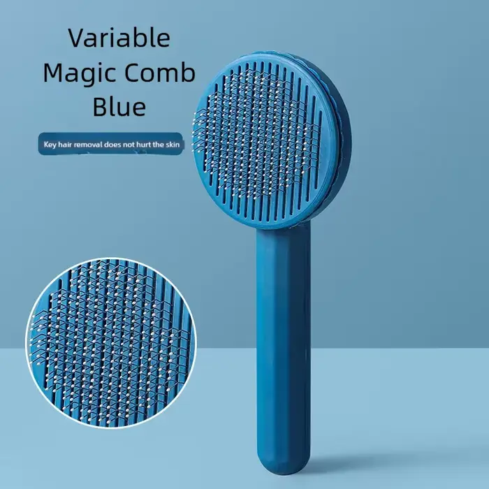 Brosse à poils pour chien, peigne pour chat, toilettage et soin, brosse pour chat en acier inoxydabl