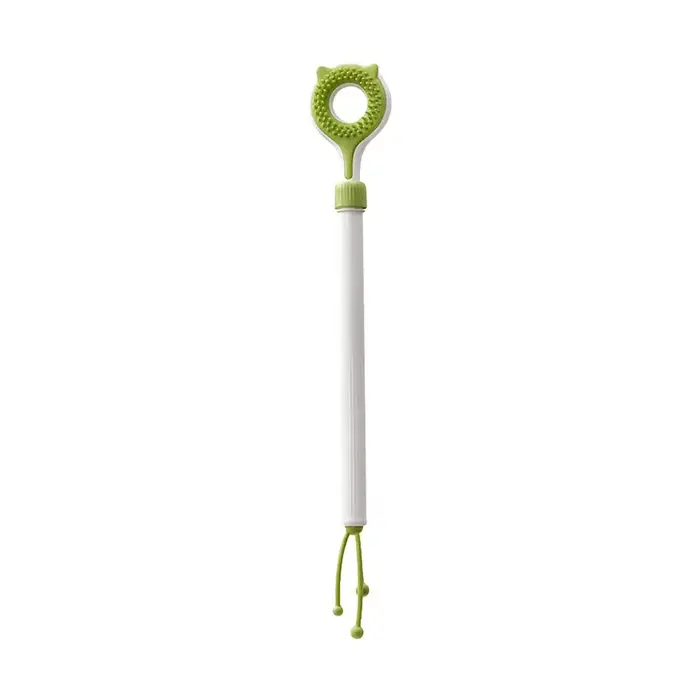 Grattoir rétractable pour chat, jouet interactif réglable pour gratter et masser, peigne en silicone