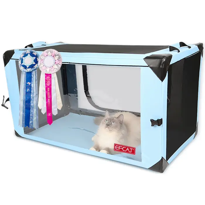 Grande cage d'exposition de chat pour montrer