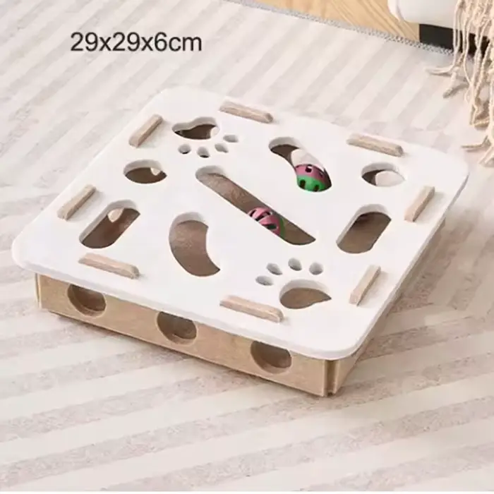 Poteaux à gratter pour chats d'intérieur, en Sisal, jouet interactif pour chaton, exercice d'intérie