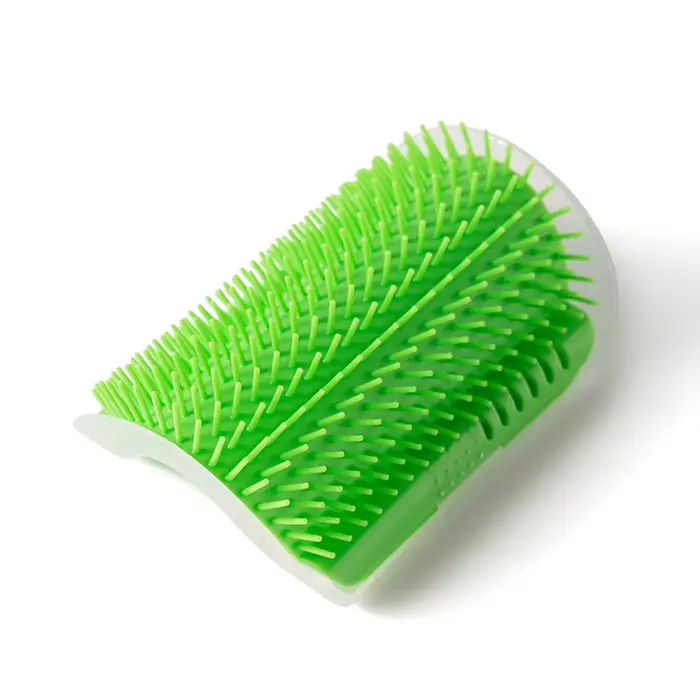 Brosse de massage pour chat, grattoir d'angle pour chatons, élimination des poils, beauté et nettoya