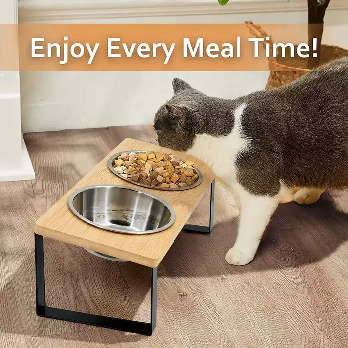 Bols surélevés pour chat 15 °