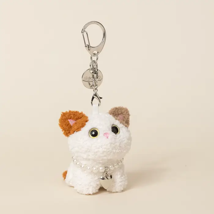 Peluche chat Kawaii de 8 cm, chat noir, chat siamois, chat calico, poupée chat, pendentif chat, port