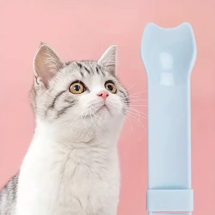 Cuillère à presser pour bande de chat, mangeoire pour bandes de chat, friandises humides et léchable