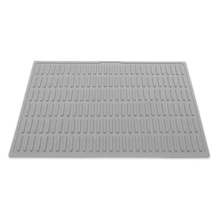Tapis en silicone pour litière de chat, tapis antidérapant et imperméable pour animaux de compagnie,